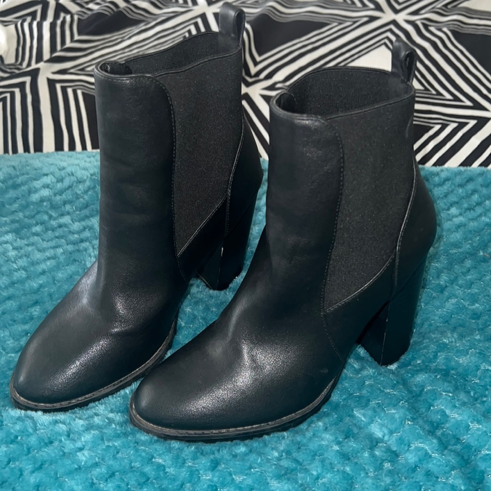 Black booties